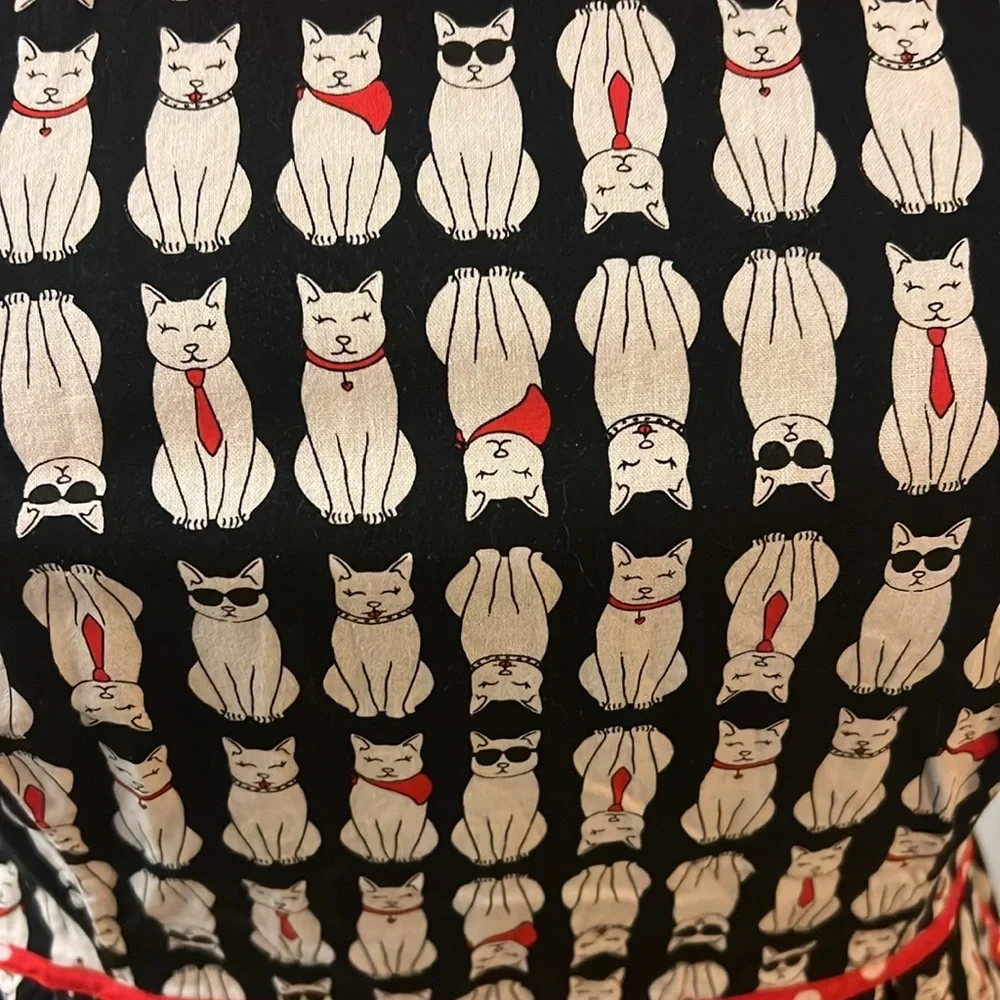 Charming Polka Dot Collar Retrolicious Dress from ModCloth - Picture 3 of 7